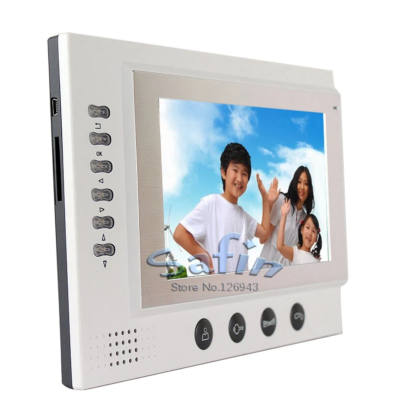 DP-701R video reocrd intercom 700tvl камера ночного видения 7-дюймовая видеозапись | Безопасность