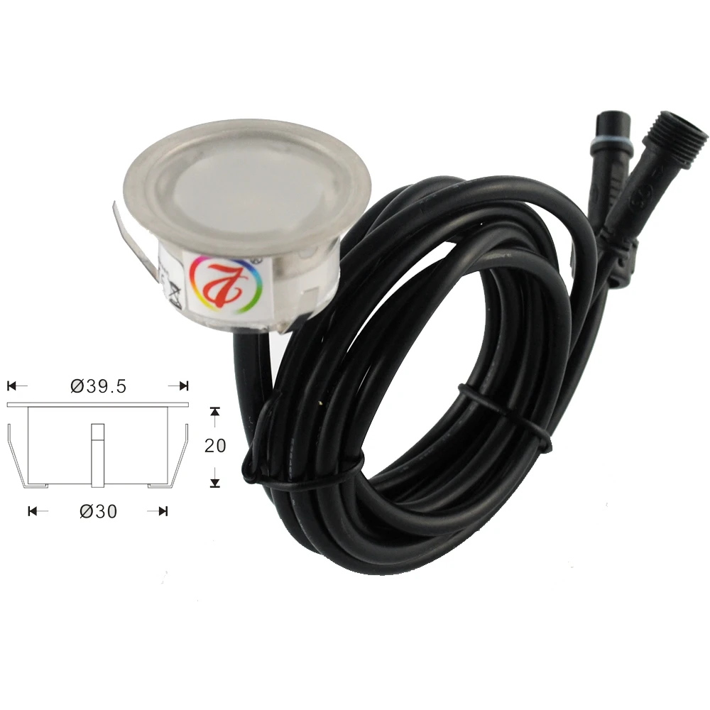 ** DHL FREE 30 шт./лот светодиодная палубная лампа для освещения сада