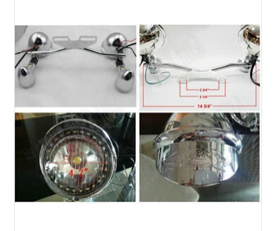 Светодиодный указатель поворота для Kawasaki vlcan Classic VN 400 VN500 800 900 1200 1500 1600 1700 2000 L-58