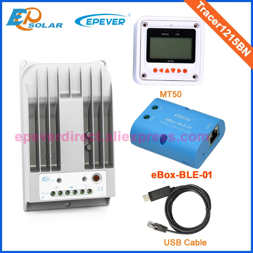 Tracer1215BN EPEVER зарядное устройство Солнечный контроллер 10А 10amp BLE bluetooth функция
