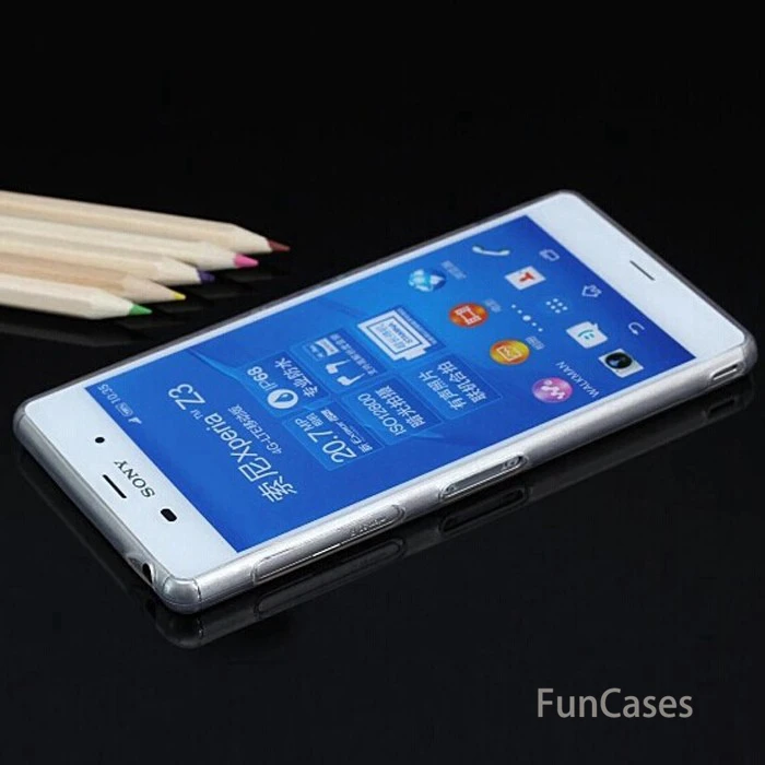 Ультратонкий Мягкий ТПУ прозрачный чехол для sony Xperia XA Z1 Z2 Z3 Z4 Z5 XA1 L1 L2 XA2 Прозрачная