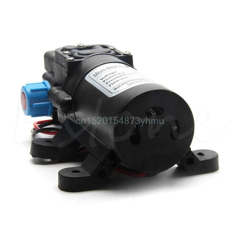 DC 12V 80W 0142 мотор высокого давления мембранный Водяной самовсасывающий насос
