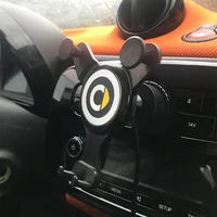smart 450 451 original car interface mobile phone holder 453 fortwo forfour car air conditioning air outlet mobile phone backet