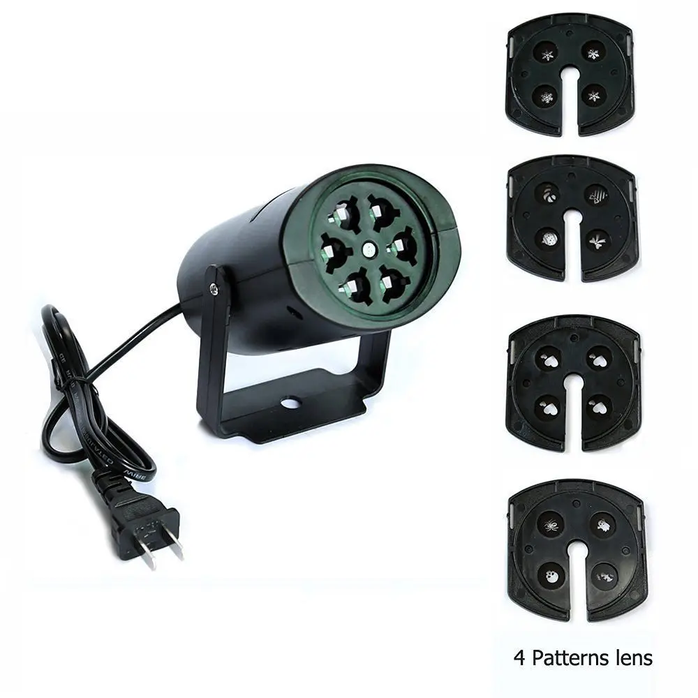 Лазерный прожектор миниатюрный светодиодный сценический светильник в форме