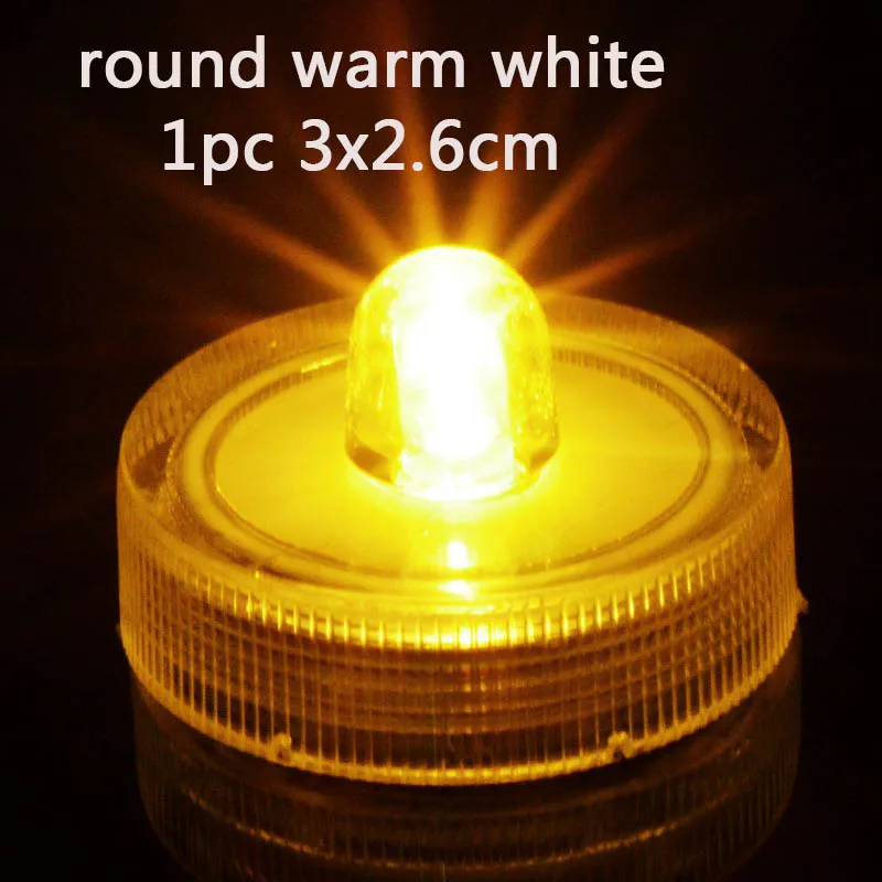 round warm white Портативный солнечный внешний светильник водонепроницаемый светодиодный светильник s для свадебной вечеринки, дня рождения, студенческий USB светильник s DIY Рождественский источник питания 7 - Цвет: round warm white