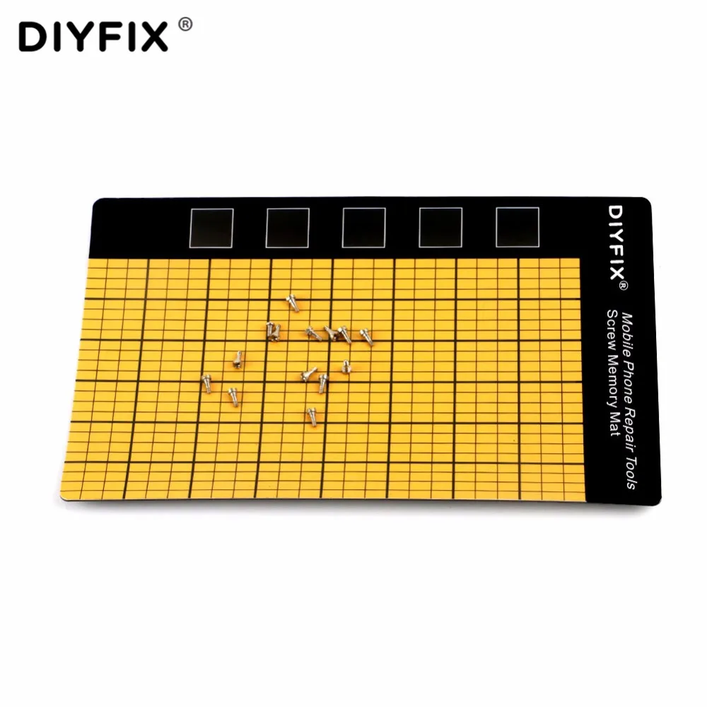 Магнитный коврик для винтов DIYFIX 1 шт. Рабочая панель карты памяти инструменты