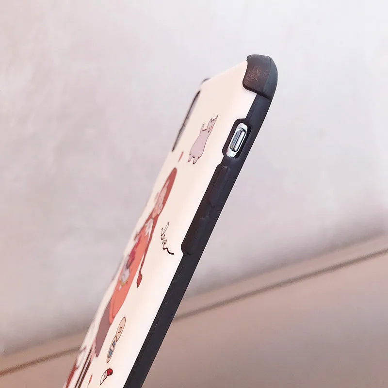 Забавный чехол для телефона с рисунком мальчиков и девочек iphone XS XR Max 6 S 7 8 Plus