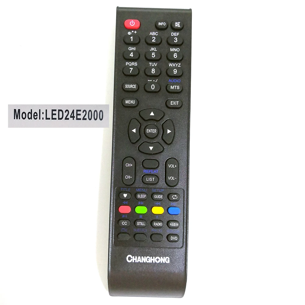 Новый оригинальный пульт дистанционного управления для CHANGHONG LED24E2000 TV|Пульты ДУ| |
