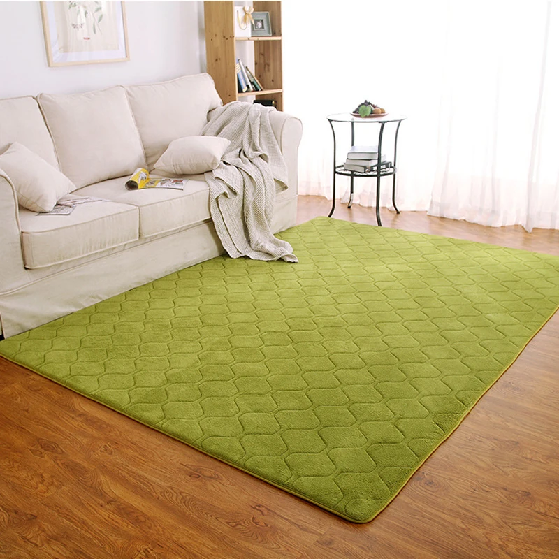 Бесплатная Доставка Carpet Anti-slip Нескольких Цветов Сгустите Большой Круглый Пол