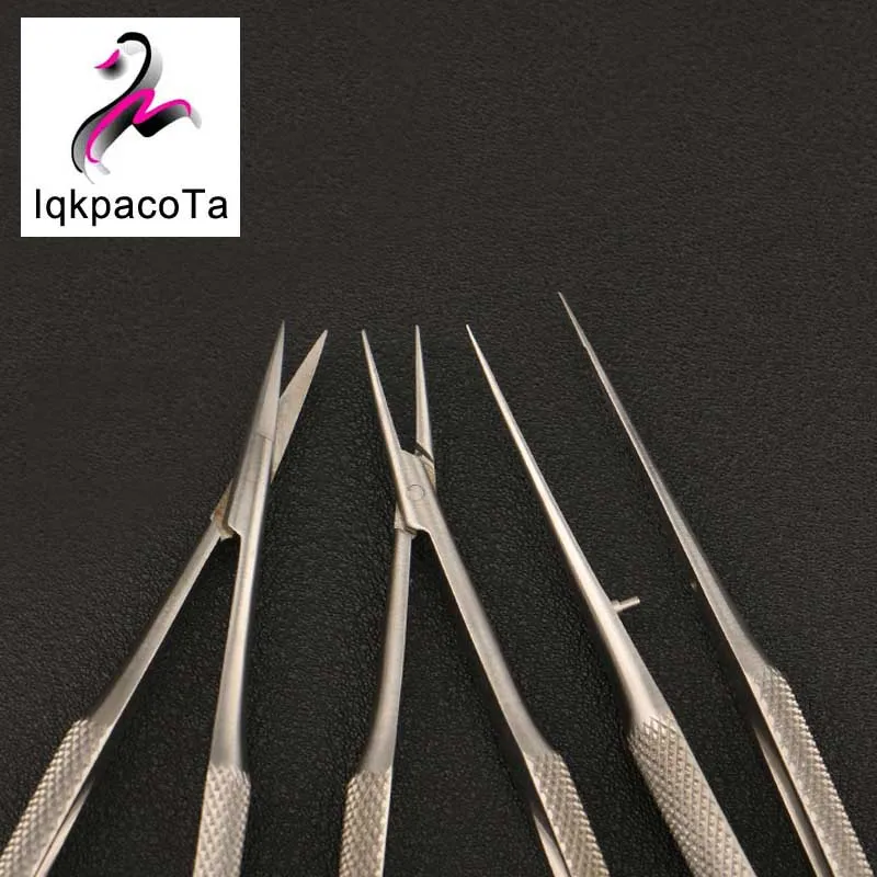 4 шт./компл. офтальмологические микрохирургические инструменты ножницы 12 5 см