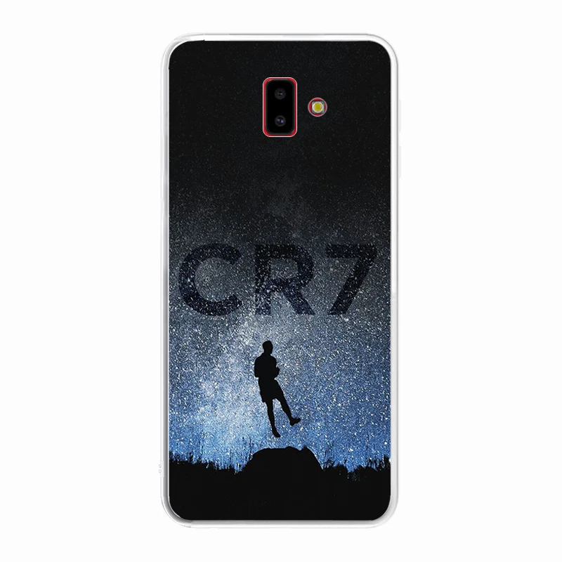 Soft Silicone Clear TPU Case for Samsung Galaxy J6 Plus J4 J7 J5 J3 2017 Durable CR7 C Ronaldo Cover | Мобильные телефоны и