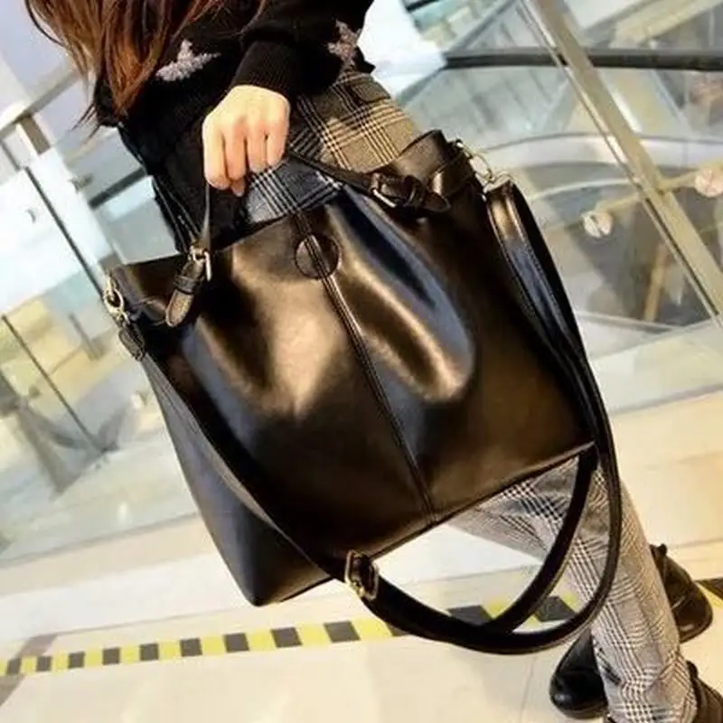 Genuine Leather Handbag Big Women Bag High Quality Casual Female Bags Trunk Tote Spanish design Shoulder Ladies Large Bolsos |