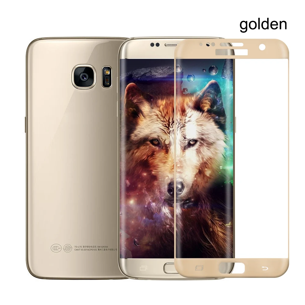 OTAO изогнутая Защитная пленка для экрана из закаленного стекла Samsung Galaxy S7 Edge 3D