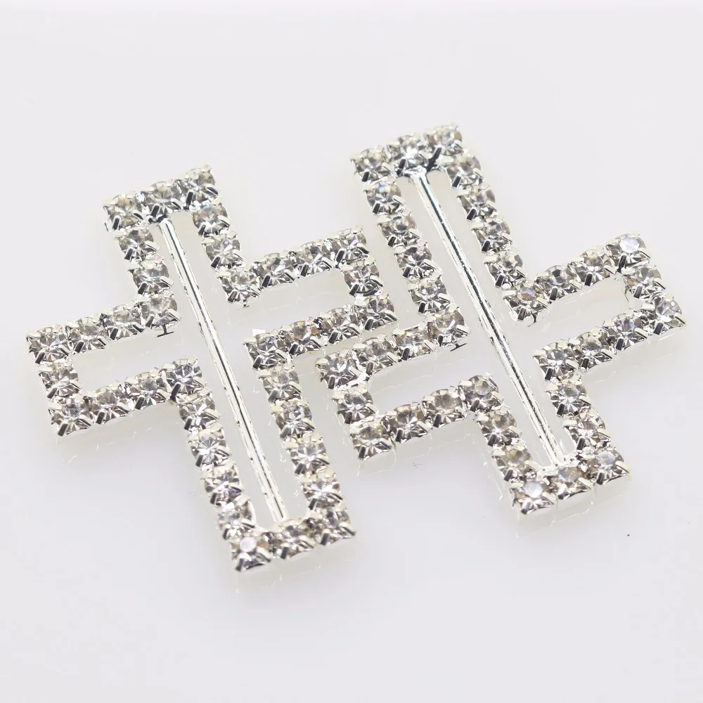 New Hot 10Pcs 28*34mm cross Diy jewelry Accessories rhinestones Phone pedestal embellishments caps Decoration For Making Ivory | Украшения