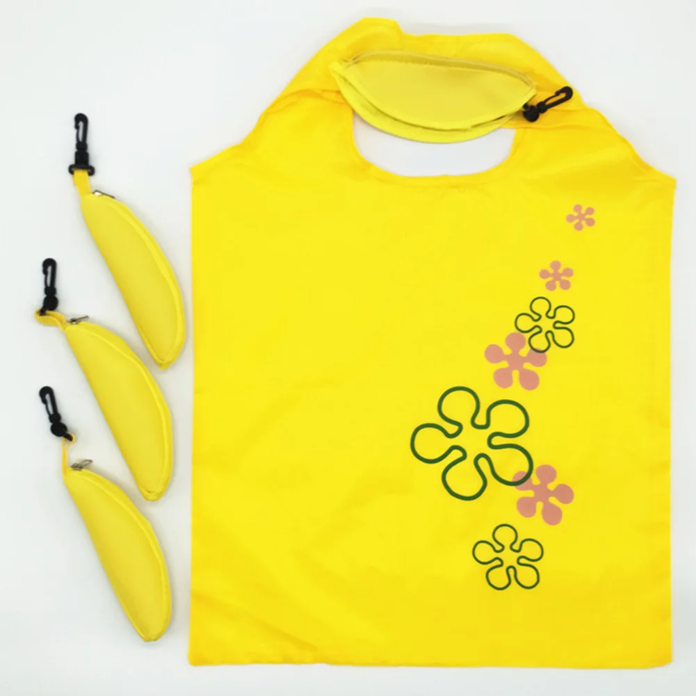 Innovative Vegetable Fruit Green Bag Portable Folding Shopping Bag Cute Storage Reusable Grocery Tote Eco-friendly Organizer Bag