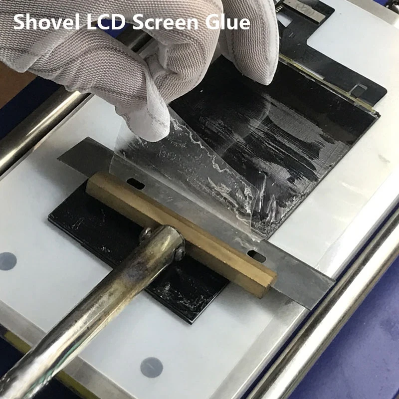 Регулируемый паяльник с УФ клеем и лезвием для ЖК экрана 100 450 градусов 220 В 60 Вт 22