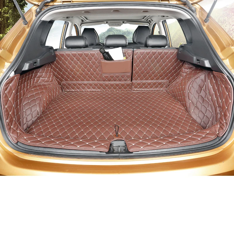 Lsrtw2017 ПВХ багажник автомобиля Maat для Nissan Qashqai J11 - Название цвета: coffee 8 pcs