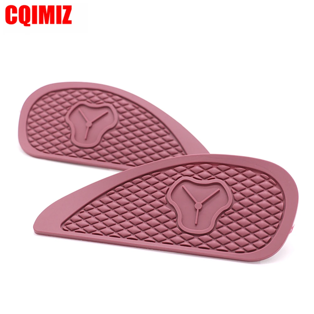 

1 Pair Retro Motorcycle Cafe Racer Gas Fuel Tank Rubber Stickers Pad Protector Sheath Knee Grip Protector