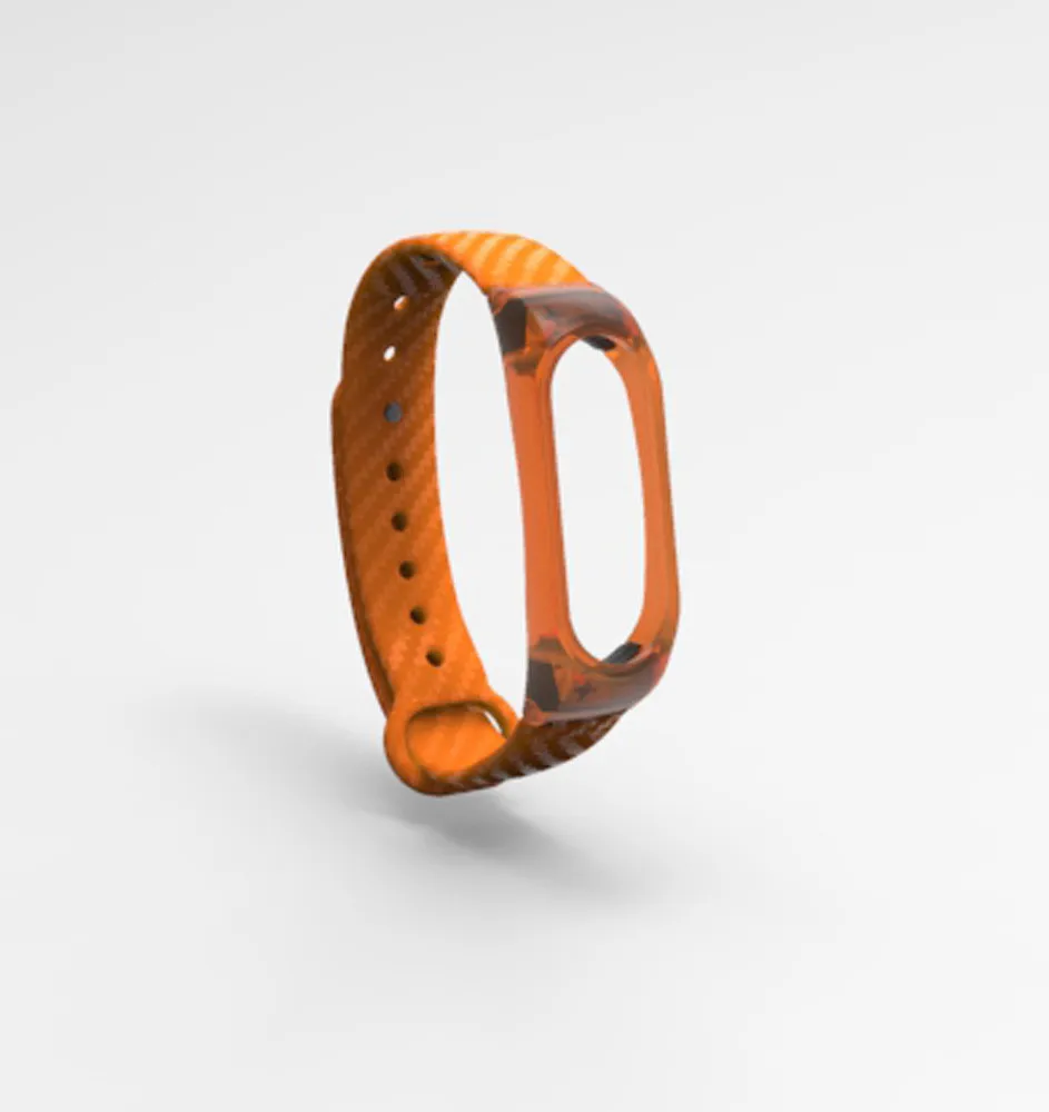 2018 новый модный прозрачный браслет TPE спортивный стиль ремешок для Xiaomi Mi Band 2 Android