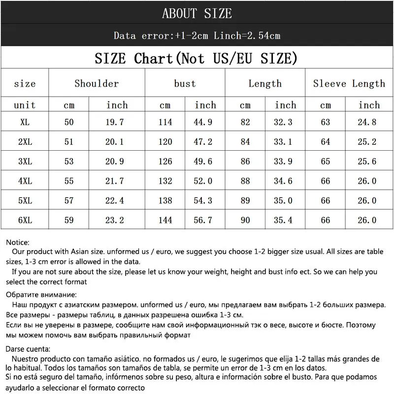 

New brand Large size Men's Casual cloak Autumn new Winter Park Black jacket for 135kg Men's jacket Size XL-4XL 5XL 6XL