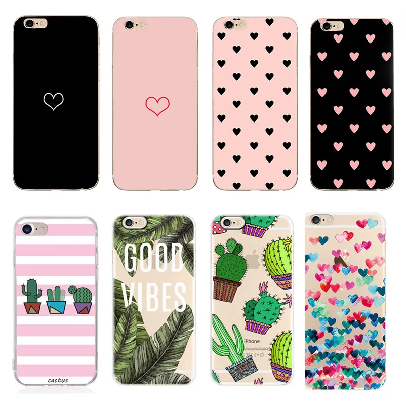 

Роскошный чехол для телефона iPhone 7, 7 Plus, 6 S, Capa, силиконовый мягкий чехол в виде сердца и кота для iPhone 5S SE, 6, 6 S, 7, 8 Plus, X, XS, чехол