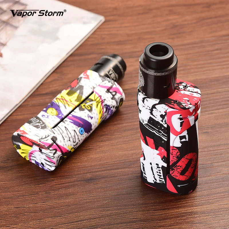 Оригинальный Vapor Storm ECO Bypass Mod Max 90 Вт 510 Lion RDA 24 мм DIY 3 этапа управления потоком