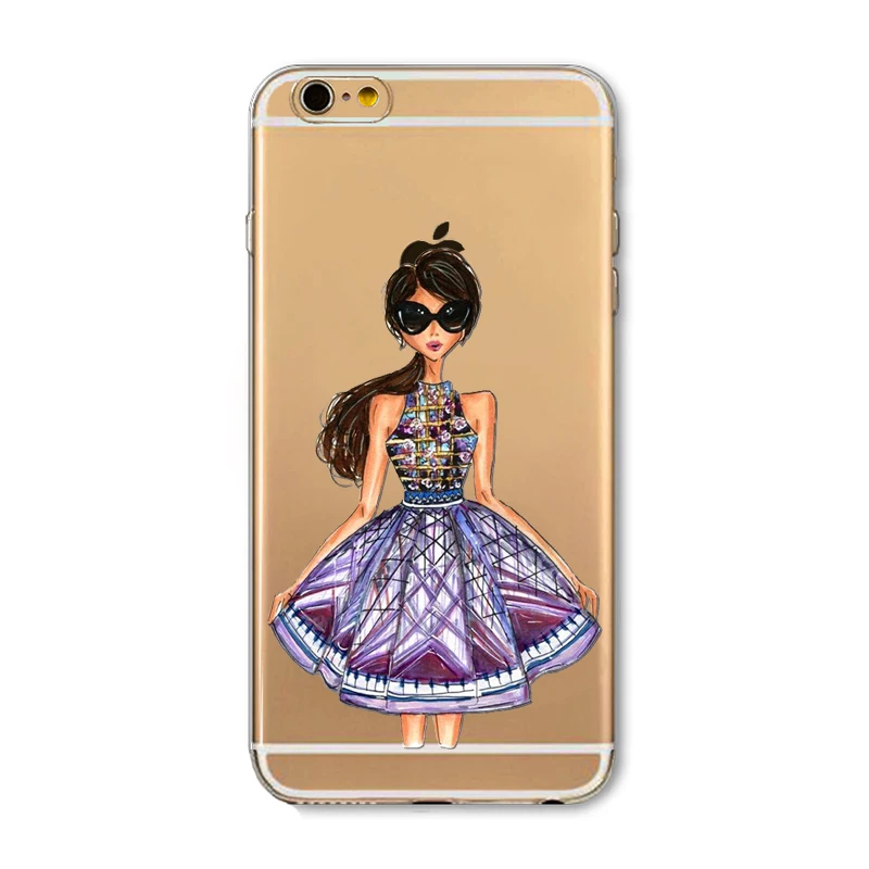 Чехлы для телефонов iphone 6 6s Plus 4 4s 5c 5 5S SE мягкие тонкие из термополиуретана