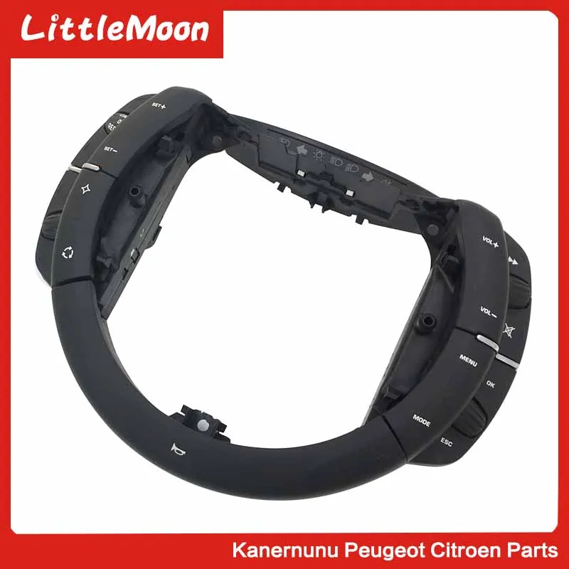 LittleMoon руль многофункциональный переключатель Круиз Переключатель музыкальный переключатель для Citroen Triumph C4 C4 Picasso C-quatre