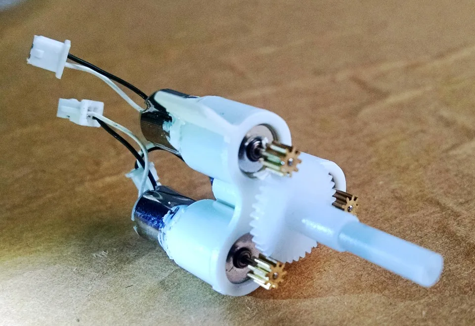 Группа редукторов двигателя полых чашек (3 шт. 7 мм двигателя) ОРНИТОПТЕР RC