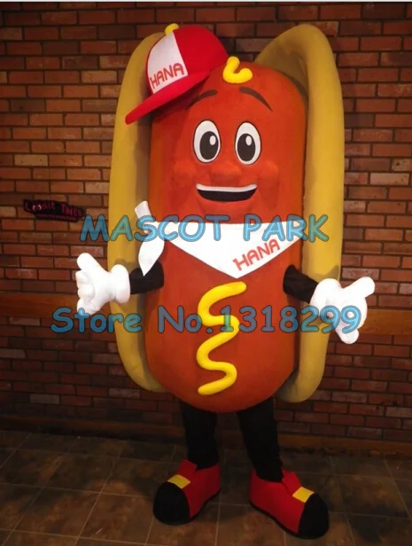

mascot cool hot dog mascot costume adult size cartoon fast food theme mascotte carnival fancy dress kits
