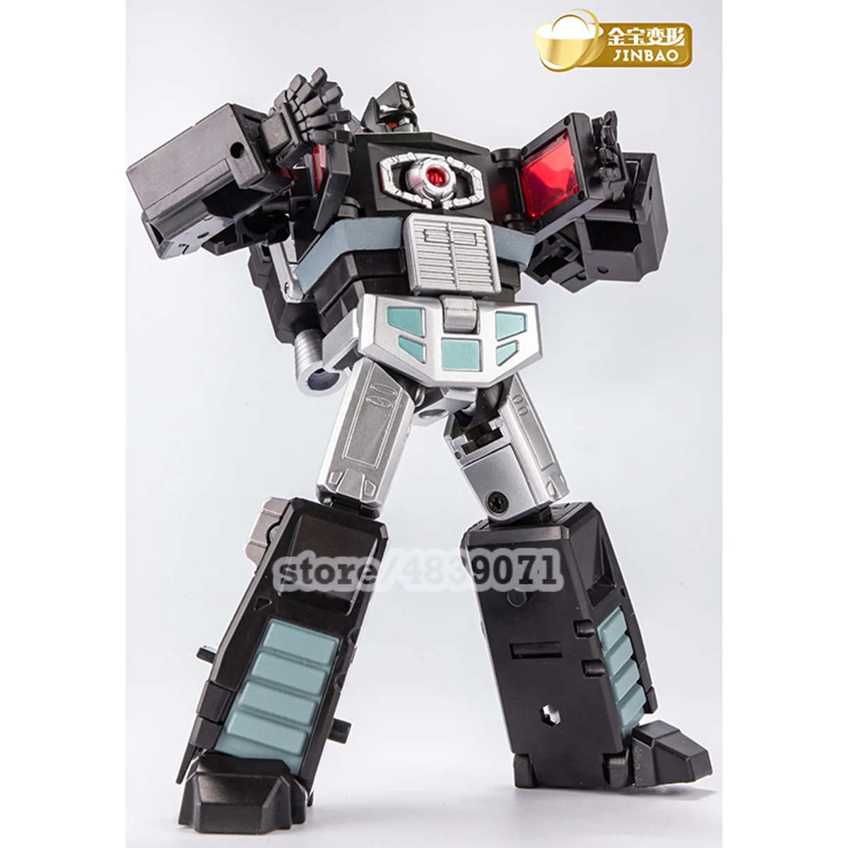 Jinbao Робот мини черный Nemesis Prime OP Commander MPP10 трансформация с трейлером ролик Летающий рюкзак фигурка игрушки