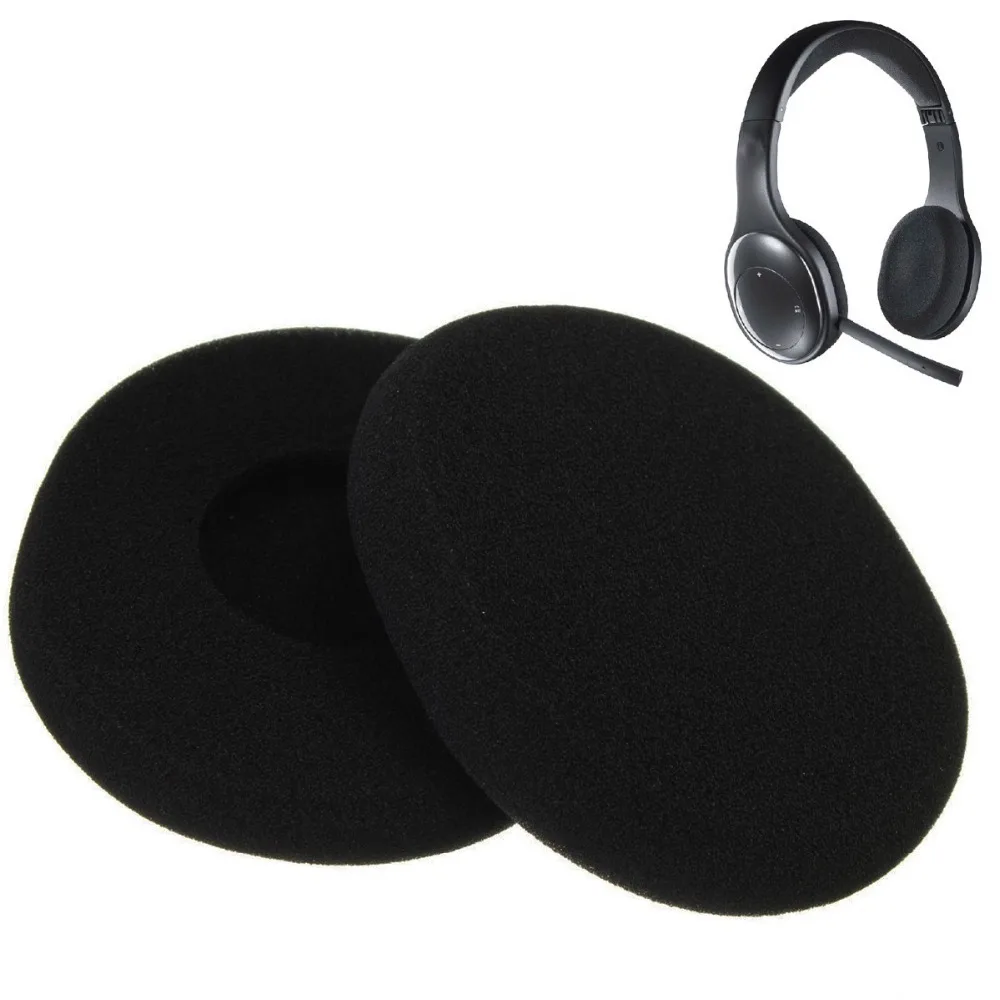 Черный 50 пар Замена Подушки амбушюры подушки для Logitech H800 Беспроводной Bluetooth