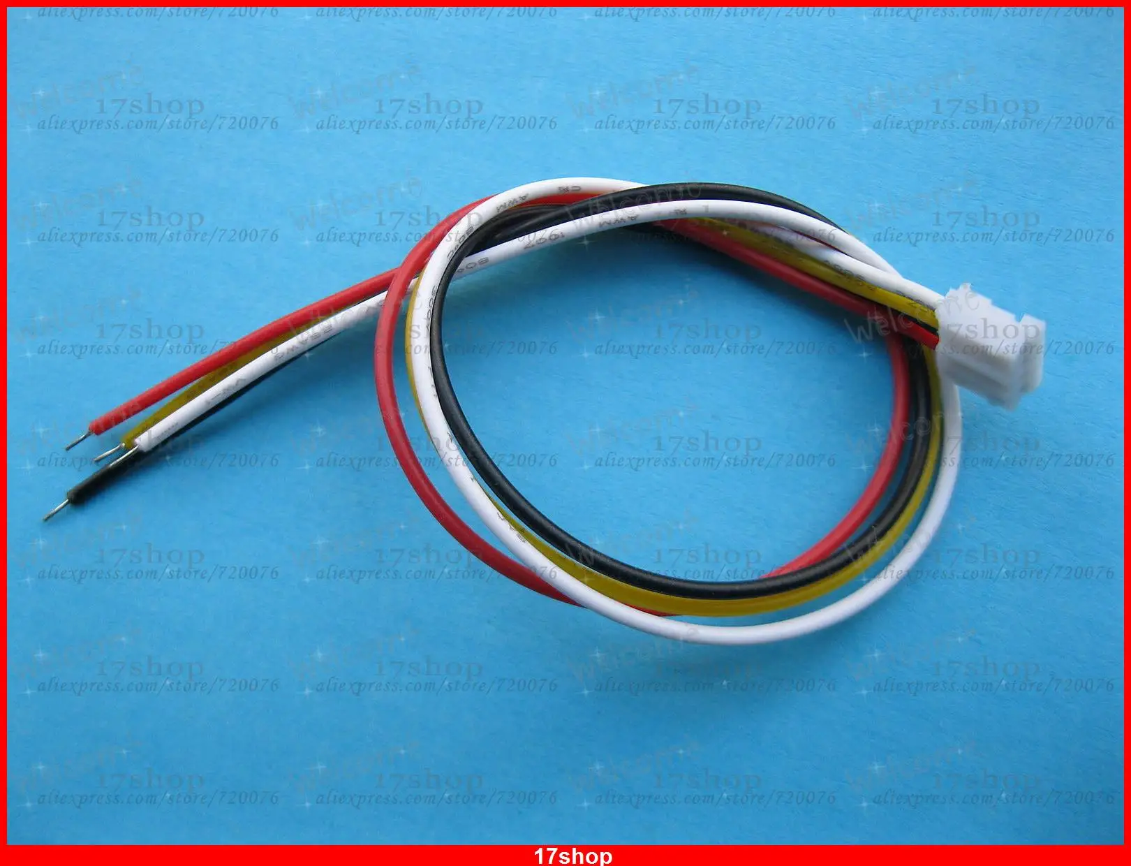 60 шт. PH 2 0 мм 4 контактный разъем с поляризационными разъемами 26AWG 11. Дюймов 300 мм|4 pin