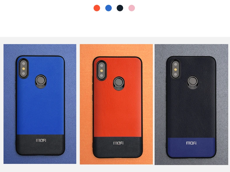 Чехол для xiaomi mi 8, MOFI mi 8 lite, кожаный чехол для задней панели, чехол для xiaomi mi 8 lite, полный Чехол для mi 8, Nappa, деловой чехол