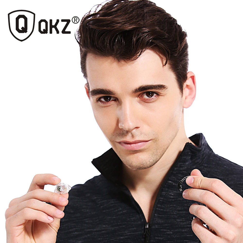 QKZ VK1 наушники с 4DD в ухо HIFI DJ Monito кроссовки спортивные ушной гарнитура fone de