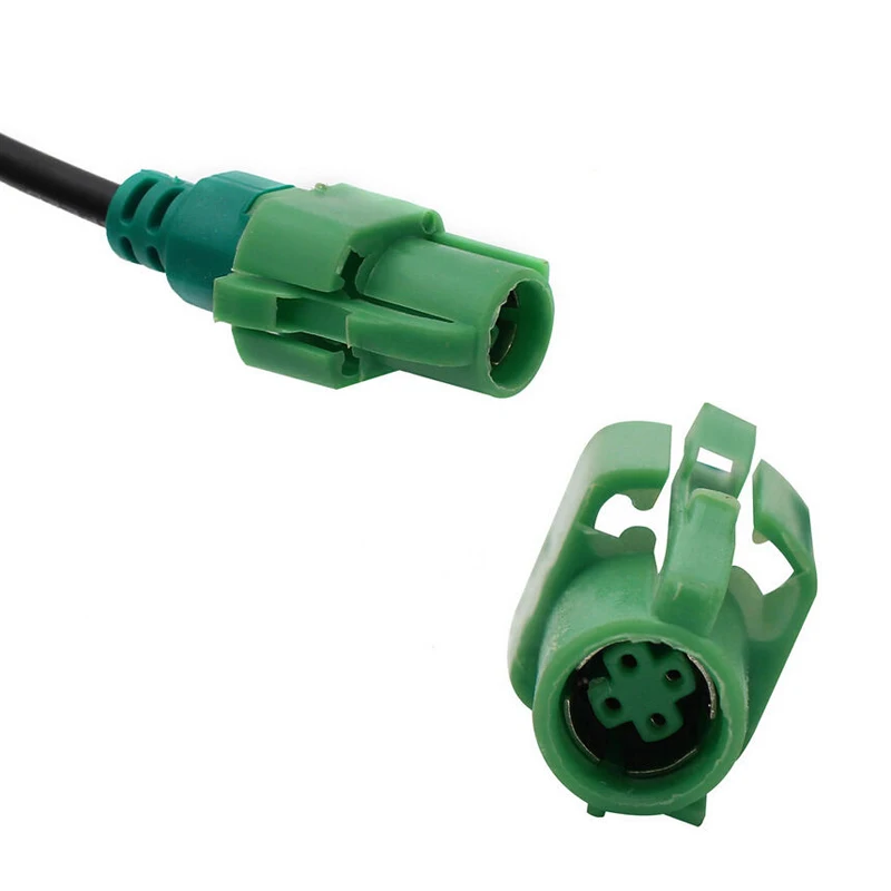 Biurlink круглое 4-контактное отверстие AUX USB-кабель адаптер для BMW 3 5 серии E87 E90 E91 E92 X5 X6