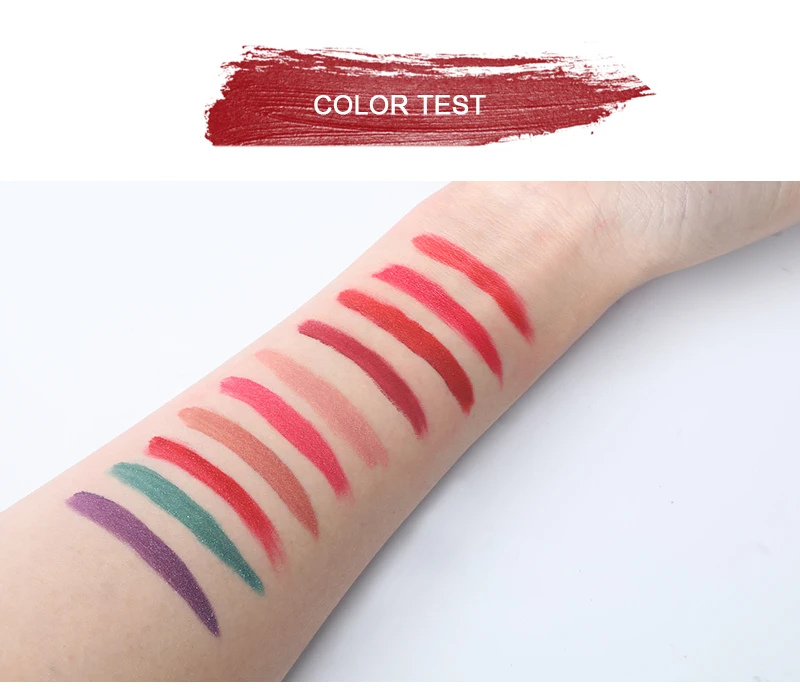 Блеск для губ ROSALIND Красная губная помада винная матовая стойкий водостойкий