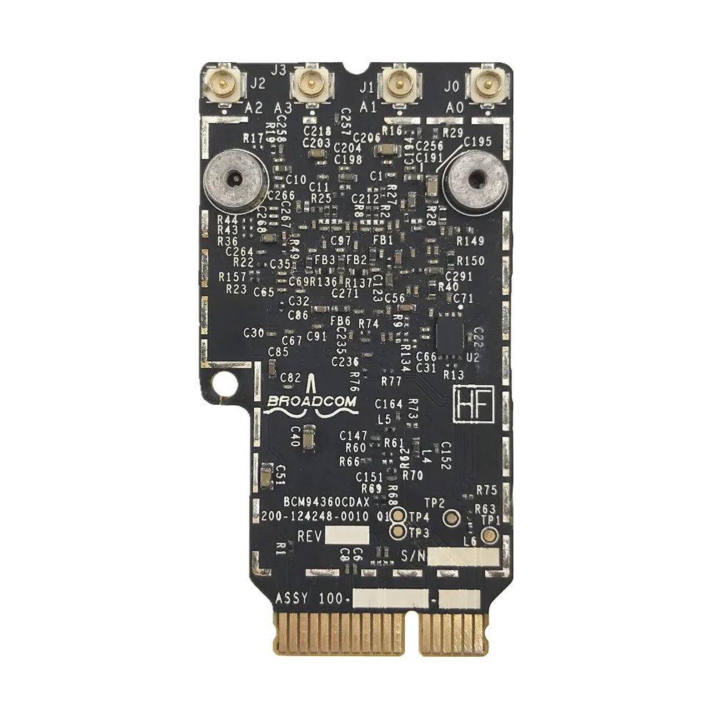 Broadcom WiFi Wlan Suppoer Bluetooth 4 0 карта BCM94360CD BCM4360CD 802.11ac A1418 A1419 635-0014 | Компьютеры и офис