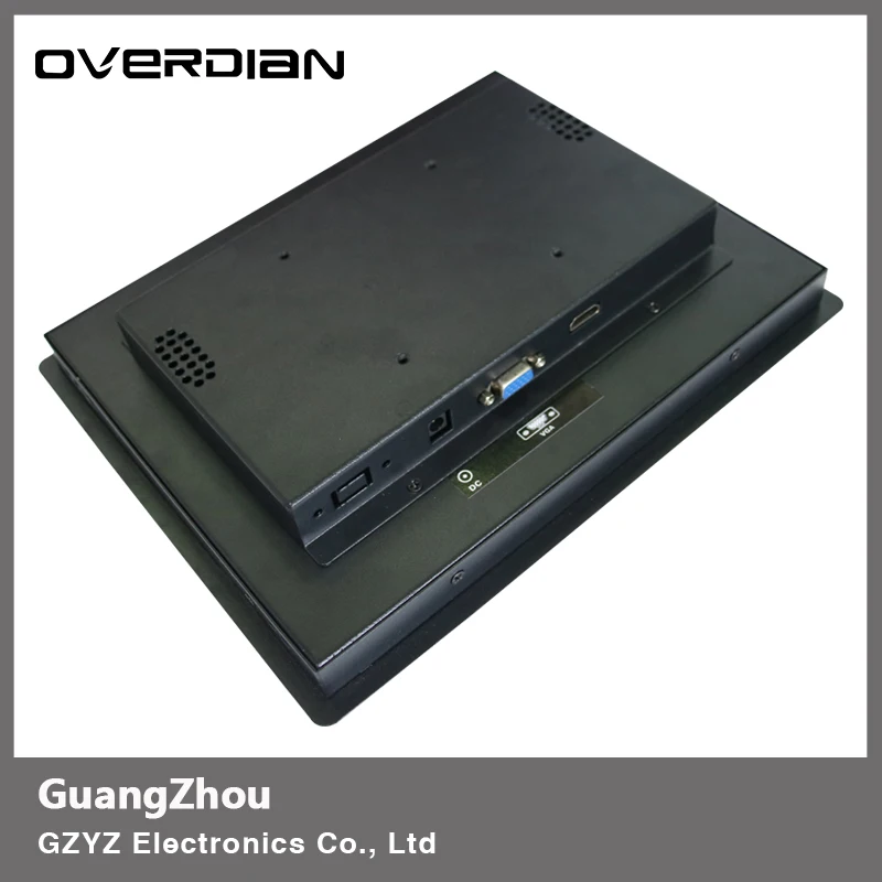 17 дюймов/17 дюймов разъем VGA/HDMI/BNC/AV/USB ЖК монитор с железной Оболочкой/дисплей