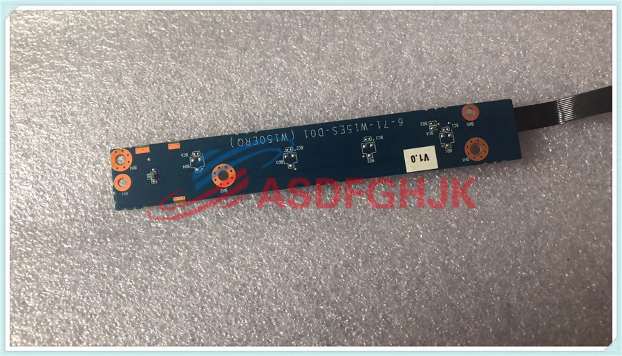 Для CLEVO W150ER W170ER USB тачпад светодиодный светодиодная плата 6 71 W15EA D04 B5134 D03 W15ES D01