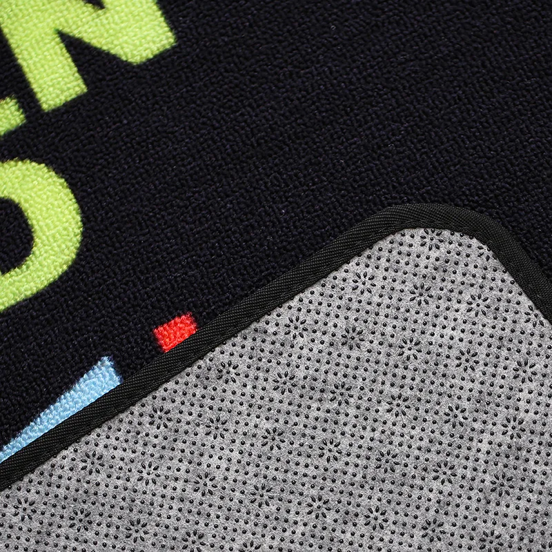 CIGI креативный коврик с разноцветными буквами нейлоновый прямоугольный