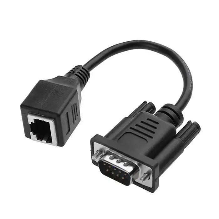 DB9 к RJ45 Ethernet кабель VGA Male/Female адаптер |
