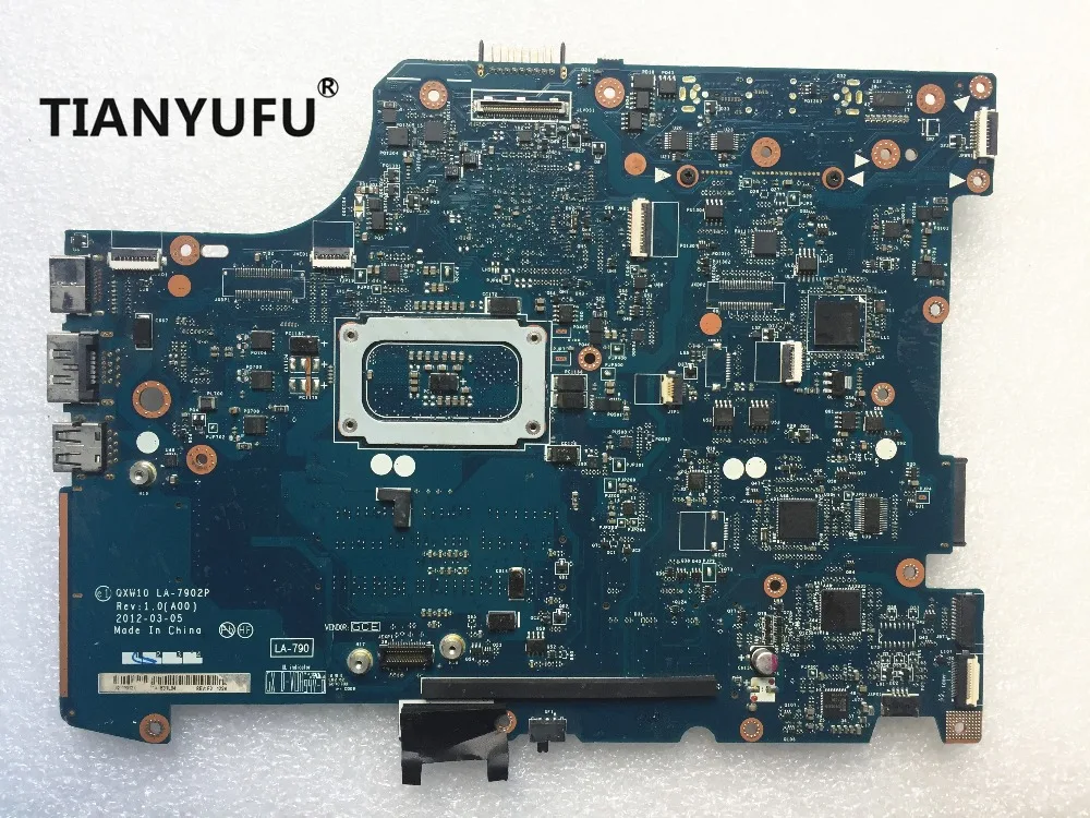 Абсолютно новая материнская плата для ноутбука Dell E5530 QXW10 LA-7902P REV: 1 0 CN-091C4N 091C4N 91C4N