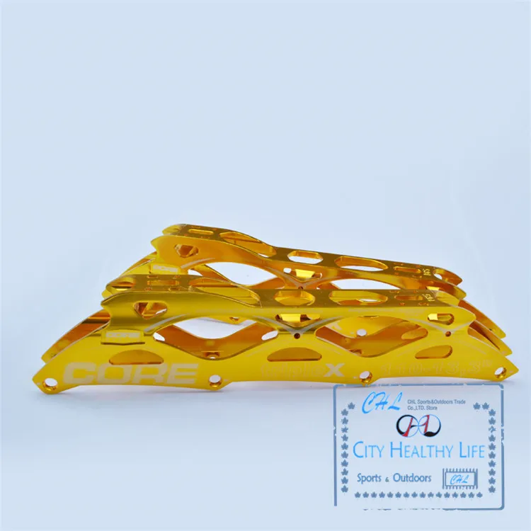 Роликовые коньки PowerSlide PS Core2 4X100 мм/110 мм Core Generation 2 165 195 тройная рама|speed skate frame|skate