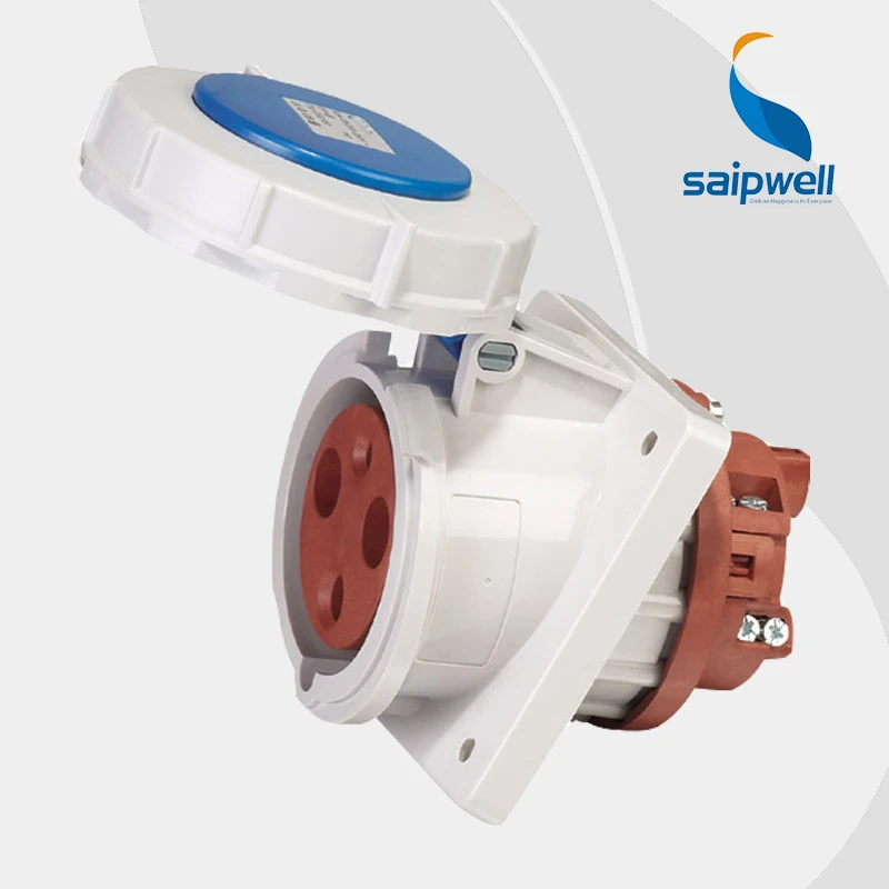 Оптовая продажа Saipwell Промышленный разъем 4Pin 63A 230В IP67 Сверхмощный для