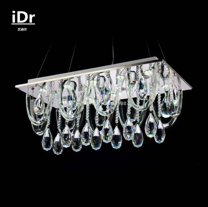Современные хрустальные люстры лампа для спальни Светильники зала