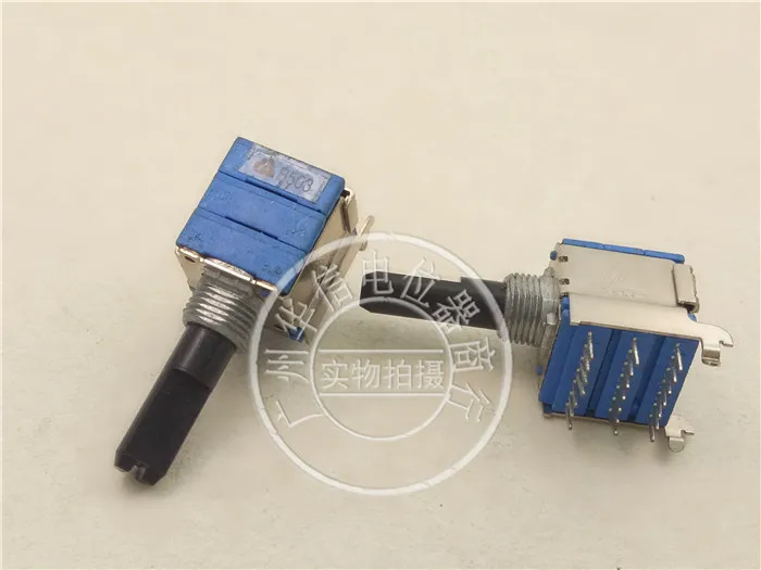 

Original new 100% 142 Type horizontal six couplet potentiometer B50K B503 axis long 23MMF (SWITCH)