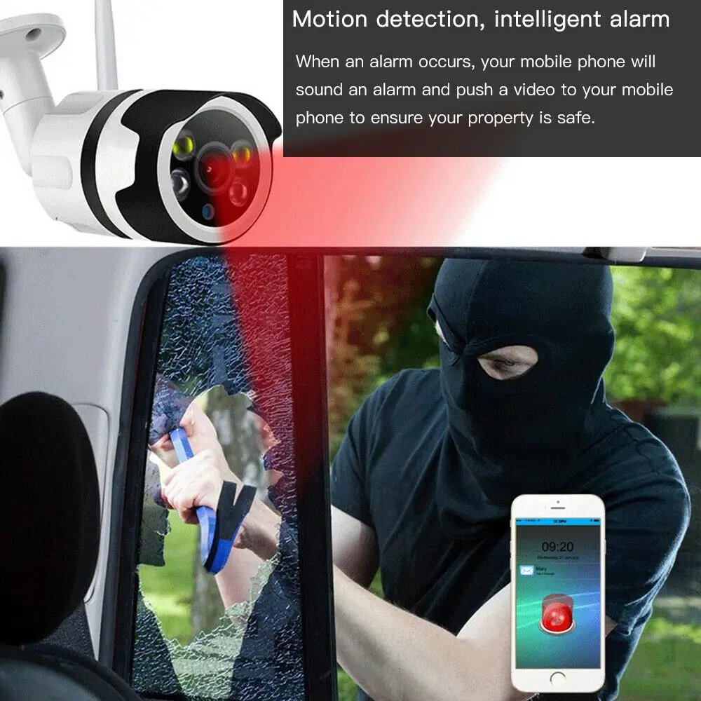 Беспроводная Wi Fi IP камера 1080P HD Сетевая ip сетевая видеонаблюдения на улице