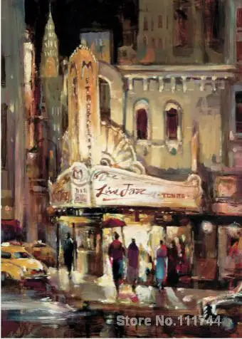 Онлайн художественная галерея Metropolitan Jazz Brent Heighton пейзаж Современный Высокое