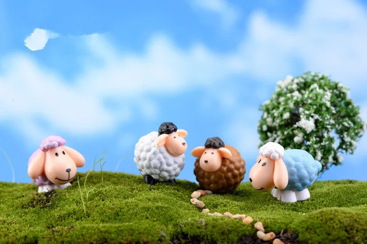 2 шт./лот мини юбка для девочек жакет с длинными ушками овец 5*3 см милые миниатюры